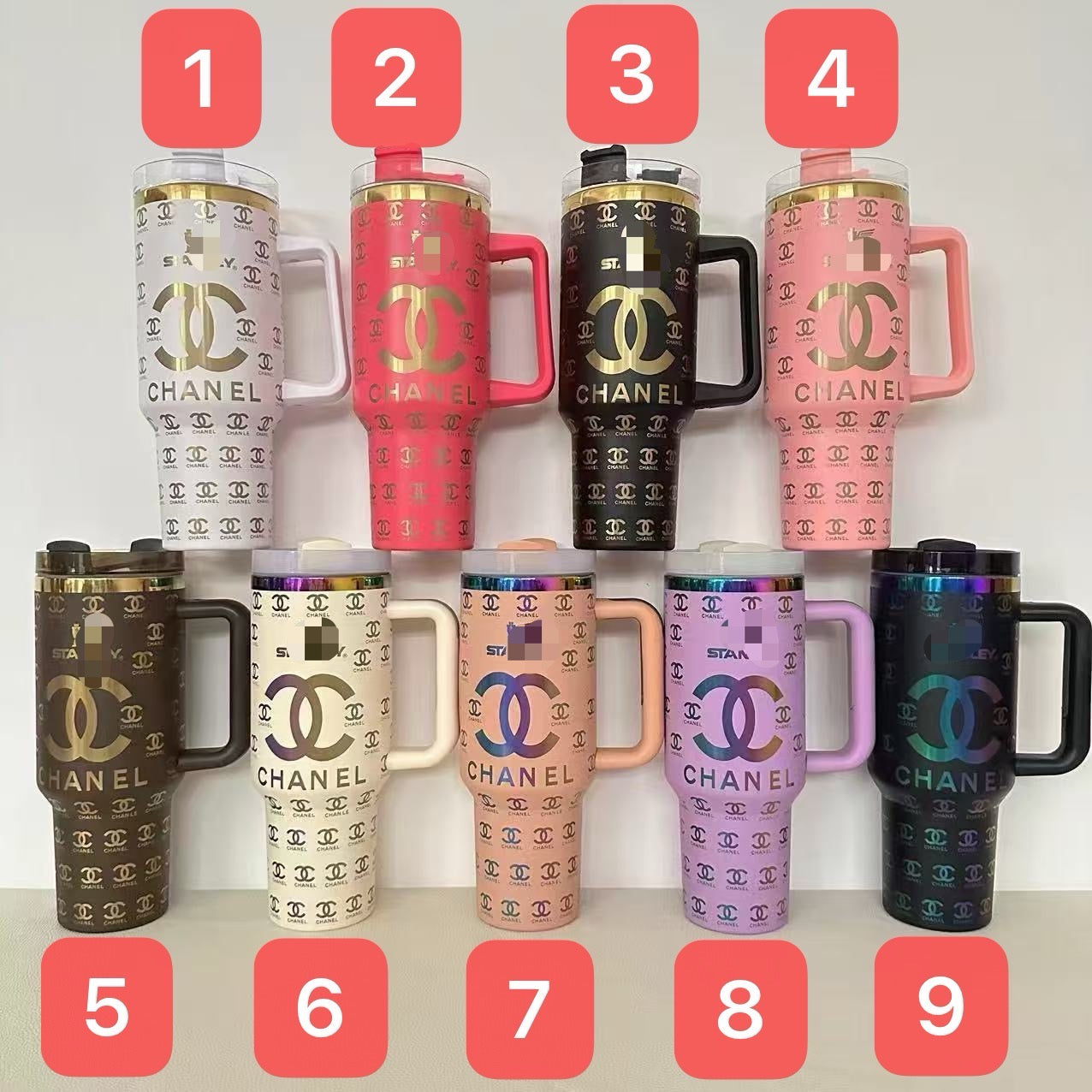 cc gg lv 40oz stan-ly cup $28 1pcs