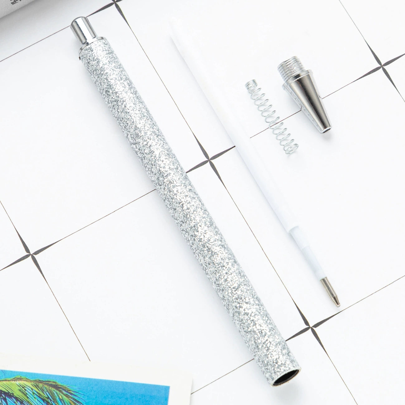 Metal pen can use stickers $5.5 6pcs(more than$50 free shipping,less $50 need extra $8)