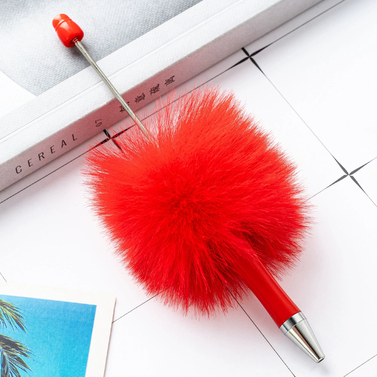 Plush pen $5.5 10pcs(more than$50 free shipping,less $50 need extra $8)