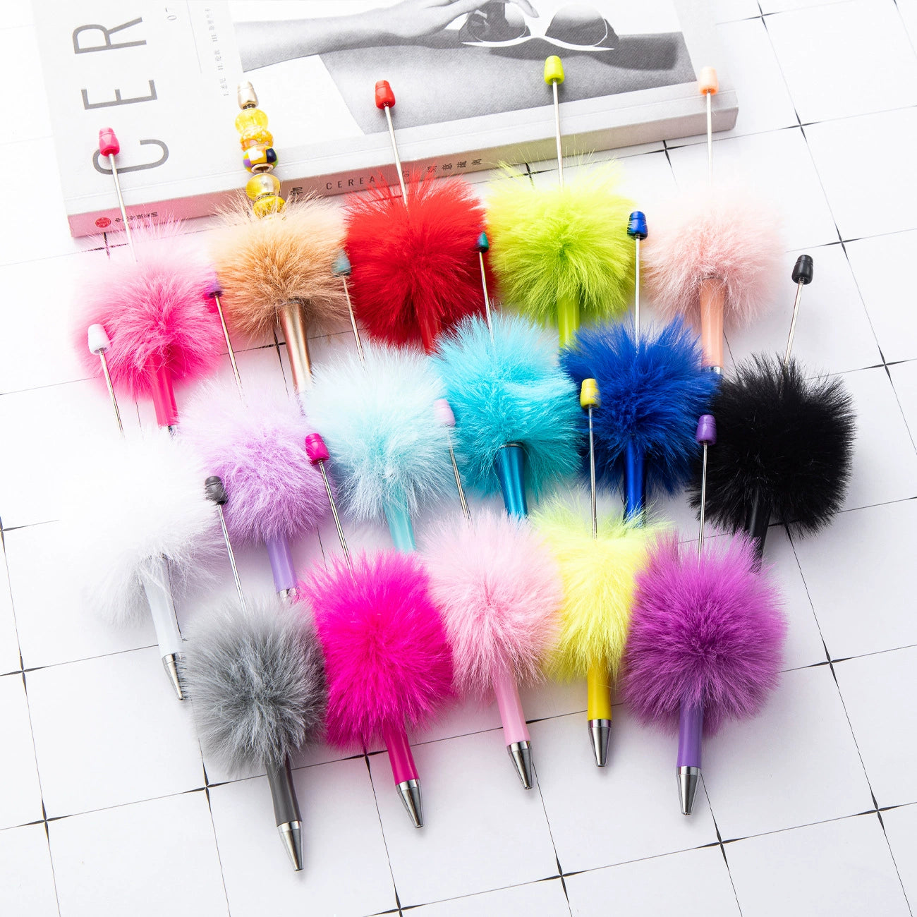 Plush pen $5.5 10pcs(more than$50 free shipping,less $50 need extra $8)